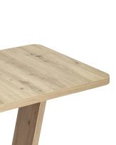 Стол Vector 120-160×80 дуб/графит Стол Vector 120-160×80 дуб/графит