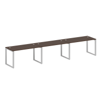 Metal System Р. ст. на 3 раб. места на О-образном м/к БО.СМ-3.3 Акация/Антрацит металл 4200*720*750 Metal System Р. ст. на 3 раб. места на О-образном м/к БО.СМ-3.3 Акация/Антрацит металл 4200*720*750