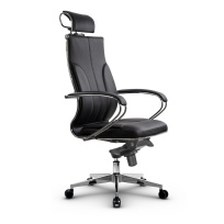 Кресло для руководителя Метта L 2c 46/K_17841_Кожа перфорированная NewLeather - Черный_Кожа перфорированная NewLeather - Черный Кресло для руководителя Метта L 2c 46/K_17841_Кожа перфорированная NewLeather - Черный_Кожа перфорированная NewLeather - Черный