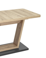 Стол Vector 120-160×80 дуб/графит Стол Vector 120-160×80 дуб/графит