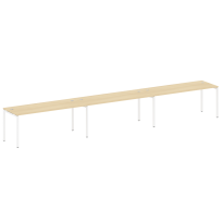 Metal System Quattro Р. ст. на 3 раб. места на П-образном м/к 40БП.СМ-3.5 Акация/Антрацит металл 5400*720*750 Metal System Quattro Р. ст. на 3 раб. места на П-образном м/к 40БП.СМ-3.5 Акация/Антрацит металл 5400*720*750