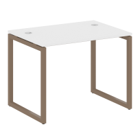 Metal System Quattro Стол офисный на О-образном м/к 40БО.СП-1 Вяз/Мокко металл 1000×720×750 Metal System Quattro Стол офисный на О-образном м/к 40БО.СП-1 Вяз/Мокко металл 1000×720×750