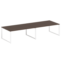 Metal System Перег. стол (2 столешницы) на О-образном м/к БО.ПРГ-2.5 Акация/Антрацит металл 3600*1235*750 Metal System Перег. стол (2 столешницы) на О-образном м/к БО.ПРГ-2.5 Акация/Антрацит металл 3600*1235*750