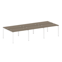 Metal System Quattro Р. ст. на 6 раб. места на П-образном м/к 50БП.СМ-6.2 Акация/Антрацит металл 3600*1475*750 Metal System Quattro Р. ст. на 6 раб. места на П-образном м/к 50БП.СМ-6.2 Акация/Антрацит металл 3600*1475*750