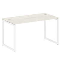 Metal System Quattro Стол офисный на О-образном м/к 40БО.СП-3 Вяз/Мокко металл 1400×720×750 Metal System Quattro Стол офисный на О-образном м/к 40БО.СП-3 Вяз/Мокко металл 1400×720×750