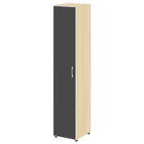 Шкаф узкий LT.SU-1.10 R (L) black Yalta / Дуб Мали – Стекло Black 400×450×1987 Шкаф узкий LT.SU-1.10 R (L) black Yalta / Дуб Мали – Стекло Black 400×450×1987