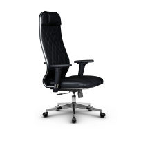Кресло для руководителя Метта L 1m 40M/2D_17834_Кожа перфорированная NewLeather – Черный Кресло для руководителя Метта L 1m 40M/2D_17834_Кожа перфорированная NewLeather – Черный