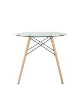 Стол Eames DSW D80 черный Стол Eames DSW D80 черный