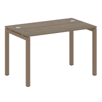 Metal System Quattro Стол офисный на П-образном м/к 50БП.СП-2 Вяз/Мокко металл 1200×720×750 Metal System Quattro Стол офисный на П-образном м/к 50БП.СП-2 Вяз/Мокко металл 1200×720×750