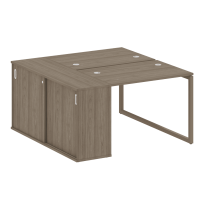 Metal System Quattro Р. ст. с шкафом-купе на О-образном м/к 40БО.РС-СШК-1.1 Т Акация/Антрацит металл 1410*1475*750 Metal System Quattro Р. ст. с шкафом-купе на О-образном м/к 40БО.РС-СШК-1.1 Т Акация/Антрацит металл 1410*1475*750