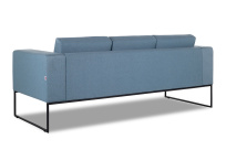 Диван офисный трехместный i-Rest Euroforma / Рогожка Bahama Plus / Голубой / 1978×800×750 Диван офисный трехместный i-Rest Euroforma / Рогожка Bahama Plus / Голубой / 1978×800×750