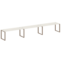 Metal System Р. ст. на 3 раб. места на О-образном м/к БО.СМ-3.5 Акация/Антрацит металл 5400*720*750 Metal System Р. ст. на 3 раб. места на О-образном м/к БО.СМ-3.5 Акация/Антрацит металл 5400*720*750