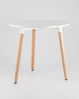 Стол круглый EAMES DST NEW D80 белый Стол круглый EAMES DST NEW D80 белый
