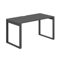 Стол офисный с вырезом Allegro / 1200×600×750 / Профиль О-образный: 70×20 / Металлокаркас: Антрацит / Столешница: Антрацит / AG.101.AN.V.72.AN Стол офисный с вырезом Allegro / 1200×600×750 / Профиль О-образный: 70×20 / Металлокаркас: Антрацит / Столешница: Антрацит / AG.101.AN.V.72.AN