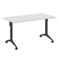 X-Pull Стол складной мобильный X.M-3.7 Тиквуд тёмный/Белый металл 1380×720×753 X-Pull Стол складной мобильный X.M-3.7 Тиквуд тёмный/Белый металл 1380×720×753