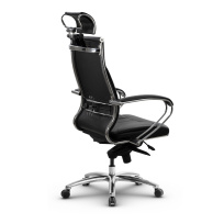 Кресло для руководителя Метта L 2c 46/K_17838_Кожа перфорированная NewLeather - Черный_Кожа перфорированная NewLeather - Черный Кресло для руководителя Метта L 2c 46/K_17838_Кожа перфорированная NewLeather - Черный_Кожа перфорированная NewLeather - Черный