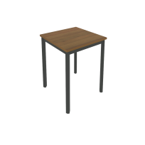 Slim Стол офисный на металлокаркасе С.СП-1.1 Белый/Антрацит металл 600×600×750 Slim Стол офисный на металлокаркасе С.СП-1.1 Белый/Антрацит металл 600×600×750