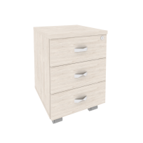 Onix Тумба мобильная O.TM-3 Тиквуд светлый 432*460*611 Onix Тумба мобильная O.TM-3 Тиквуд светлый 432*460*611