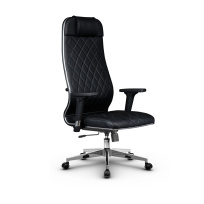 Кресло для руководителя Метта L 1m 40M/2D_17834_Кожа перфорированная NewLeather – Черный Кресло для руководителя Метта L 1m 40M/2D_17834_Кожа перфорированная NewLeather – Черный