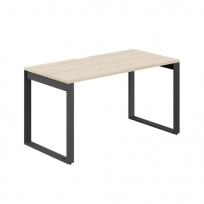 Стол офисный с лючком Allegro / 1400×600×750 / Профиль О-образный: 70×20 Белый / Столешница: Белый / AG.102.WH.L.72.WH Стол офисный с лючком Allegro / 1400×600×750 / Профиль О-образный: 70×20 Белый / Столешница: Белый / AG.102.WH.L.72.WH