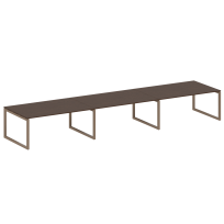 Metal System Quattro Перег. стол (3 столешницы) на О-оразном м/к 50БО.ПРГ-3.5 Акация/Антрацит металл 5400*1235*750 Metal System Quattro Перег. стол (3 столешницы) на О-оразном м/к 50БО.ПРГ-3.5 Акация/Антрацит металл 5400*1235*750