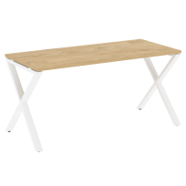 Loft Стол рабочий VR.L-SRX-4.7 Тиквуд тёмный/Чёрный металл 1580×720×750
