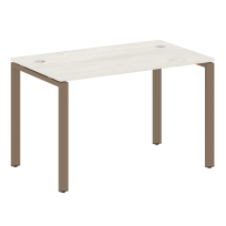 Metal System Стол офисный на П-образном м/к БП.СП-2 Вяз/Капучино  металл 1200×720×750