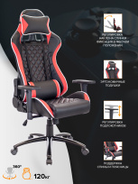 Геймерское кресло Everprof Lotus S11 Экокожа Красный Геймерское кресло Everprof Lotus S11 Экокожа Красный