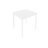 Slim Стол офисный на металлокаркасе С.СП-2 Белый/Антрацит металл 780×720×750