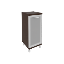 First Шкаф низкий узкий левый KSU-3.2 R (L) Дуб табак 401×432×958