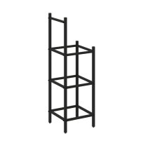 Loft Угловой проходной переходной модуль VR.L-SL.UPK-3.2.1 Серый металл 446×446×1458 Loft Угловой проходной переходной модуль VR.L-SL.UPK-3.2.1 Серый металл 446×446×1458