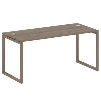 Metal System Quattro Стол офисный на О-образном м/к 40БО.СП-4 Вяз/Мокко металл 1600×720×750 Metal System Quattro Стол офисный на О-образном м/к 40БО.СП-4 Вяз/Мокко металл 1600×720×750