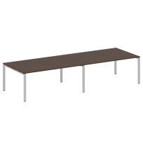 Metal System Перег. стол (2 столешницы) на П-образном м/к БП.ПРГ-2.5 Акация/Антрацит металл 3600*1235*750 Metal System Перег. стол (2 столешницы) на П-образном м/к БП.ПРГ-2.5 Акация/Антрацит металл 3600*1235*750