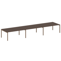 Metal System Quattro Перег. стол (3 столешницы) на П-оразном м/к 50БП.ПРГ-3.5 Акация/Антрацит металл 5400*1235*750 Metal System Quattro Перег. стол (3 столешницы) на П-оразном м/к 50БП.ПРГ-3.5 Акация/Антрацит металл 5400*1235*750