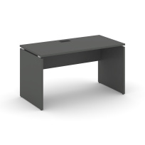 Стол офисный Style Project SN-D.SP-011 / Акация Лорка – Белый – Черная заглушка / 980×700×750 Стол офисный Style Project SN-D.SP-011 / Акация Лорка – Белый – Черная заглушка / 980×700×750