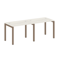 Metal System Quattro Р. ст. на 2 раб. места на П-образном м/к 50БП.СМ-2.1 Акация/Антрацит металл 2000*720*750 Metal System Quattro Р. ст. на 2 раб. места на П-образном м/к 50БП.СМ-2.1 Акация/Антрацит металл 2000*720*750