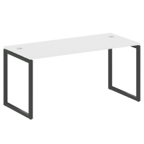 Metal System Quattro Стол офисный на О-образном м/к 40БО.СП-4 Вяз/Мокко металл 1600×720×750 Metal System Quattro Стол офисный на О-образном м/к 40БО.СП-4 Вяз/Мокко металл 1600×720×750