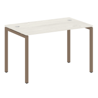 Metal System Quattro Стол офисный на П-образном м/к 40БП.СП-2 Вяз/Мокко металл 1200×720×750 Metal System Quattro Стол офисный на П-образном м/к 40БП.СП-2 Вяз/Мокко металл 1200×720×750