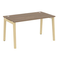 Onix Wood Стол офисный OW.SP-3.8 Дуб мали/Дуб светлый/Белый металл 1380×800×750 Onix Wood Стол офисный OW.SP-3.8 Дуб мали/Дуб светлый/Белый металл 1380×800×750