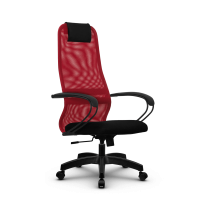 Кресло для руководителя Metta SU-BP-8 (SU-BK130-8) PL / Красный – Красный