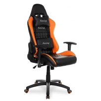 Геймерское кресло BX-3827/Orange кожа PU+сетка Черный/Оранжевый / крестовина пластик Геймерское кресло BX-3827/Orange кожа PU+сетка Черный/Оранжевый / крестовина пластик
