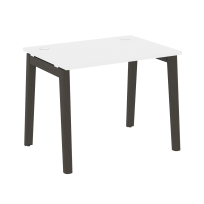 Onix Wood Стол офисный OW.SP-1.7 Дуб мали/Дуб светлый/Белый металл 980×720×750 Onix Wood Стол офисный OW.SP-1.7 Дуб мали/Дуб светлый/Белый металл 980×720×750