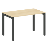 Metal System Quattro Стол офисный на П-образном м/к 50БП.СП-2 Вяз/Мокко металл 1200×720×750 Metal System Quattro Стол офисный на П-образном м/к 50БП.СП-2 Вяз/Мокко металл 1200×720×750
