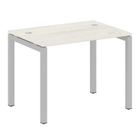 Metal System Quattro Стол офисный на П-образном м/к 50БП.СП-1 Вяз/Мокко металл 1000×720×750 Metal System Quattro Стол офисный на П-образном м/к 50БП.СП-1 Вяз/Мокко металл 1000×720×750
