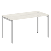 Metal System Quattro Стол офисный на П-образном м/к 40БП.СП-3 Вяз/Мокко металл 1400×720×750 Metal System Quattro Стол офисный на П-образном м/к 40БП.СП-3 Вяз/Мокко металл 1400×720×750