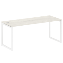 Metal System Quattro Стол офисный на О-образном м/к 40БО.СП-5 Вяз/Мокко металл 1800×720×750 Metal System Quattro Стол офисный на О-образном м/к 40БО.СП-5 Вяз/Мокко металл 1800×720×750