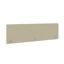 Nova S Экран тканевый В.ТЭКР-4 Тёмно-бежевый 1400×450×22