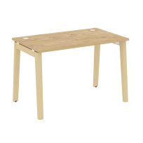 Onix Wood Стол офисный OW.SP-2.7 Дуб мали/Дуб светлый/Белый металл 1180×720×750 Onix Wood Стол офисный OW.SP-2.7 Дуб мали/Дуб светлый/Белый металл 1180×720×750