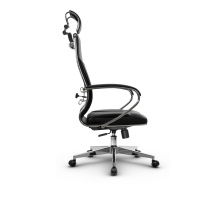 Кресло для руководителя Метта L 2c 46/K_17834_Кожа перфорированная NewLeather - Черный_Кожа перфорированная NewLeather - Черный Кресло для руководителя Метта L 2c 46/K_17834_Кожа перфорированная NewLeather - Черный_Кожа перфорированная NewLeather - Черный