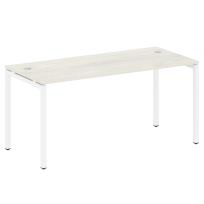 Metal System Quattro Стол офисный на П-образном м/к 40БП.СП-4 Вяз/Мокко металл 1600×720×750 Metal System Quattro Стол офисный на П-образном м/к 40БП.СП-4 Вяз/Мокко металл 1600×720×750